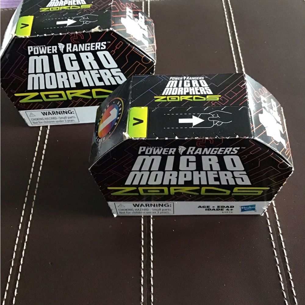 Two Power RangerMicro Morphers